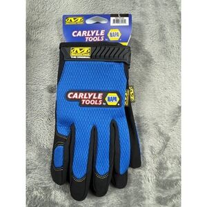 CARLYLE HAND TOOLS Carlyle By Mechanix Workwear Gloves Blue Large- 763-2248